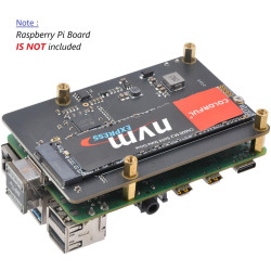 SUPTRONICS X872 USB3.0 to M.2 NVMe SSD Shield for Raspberry Pi 4