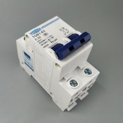 MCB AC C3 3A 220V 2P Circuit Breaker Solar PV Panel Surya PLTS