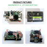 KIT-1B(128)  Raspberry Pi 4 (8GB RAM) KIT SATA NGFF SSD 128GB - Complete SET SIAP PAKAI