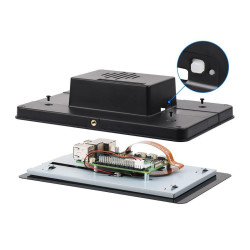 KIT-6G(512)  Raspberry Pi 5 (16GB RAM) KIT LCD 7 Inch SSD NVME 512GB - Complete SET SIAP PAKAI