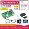 KIT-5D(64)  Raspberry Pi 5 (8GB RAM) - Complete SET (MicroSD 64GB)