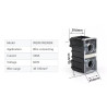 2pcs/pack DIN Rail High Current Terminal Block IN200BK 240A 1P 600V