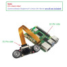 300mm FPC CAMERA CABLE 15-Pin to 22-Pin Length 30cm for Raspberry Pi Jetson Orin Nano/NX etc