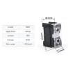 2pcs/pack DIN Rail High Current Terminal Block IN60BK 90A 1P 600V