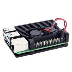 KIT-2D(64)  Raspberry Pi 4 (4GB RAM) - Complete SET (MicroSD 64GB with METAL CASE)