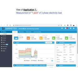 IAMMETER CLOUD 3-Phase WIFI Bidirectional Energy Meter 3-Sensor CT 3200A