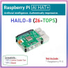 OFFICIAL Raspberry Pi AI HAT Hailo-8 (26-TOPS) Artificial Intelligence Module for Raspberry Pi 5