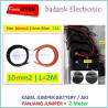 Kabel Jumper Battery PARALEL Size 10 mm2 L  2 meter Panel Surya