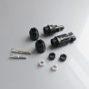 6 pairs MC4 Connector (1 to 1) sepasang M/F 1000V Solar Panel Surya