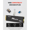 256GB SSD NVMe M.2 M-Key PCIe Gen3x4 Form Factor 2280