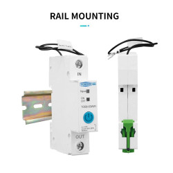 Ewelink WIFI ON-OFF Energy kWh Power Monitor 1-Phase 63A 1-Pole