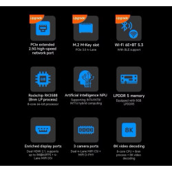 Orange Pi 5 MAX (Embedded 6 TOPS NPU) - 16GB RAM