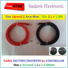 Kabel 10 mm2 Inverter / Battery ke MCB / SCC Panel Surya L  1.5 meter