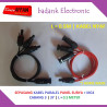 0.5M - Sepasang Kabel PARALEL Panel Surya Cabang 3 dengan MC4 Homemade