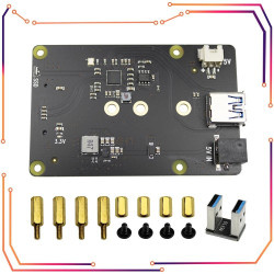 SUPTRONICS X862 USB3.0 to M.2 SATA NGFF SSD Shield for Raspberry Pi 4