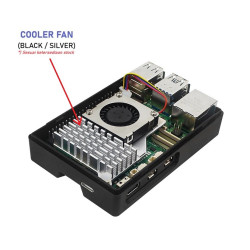 KIT-4E(64)  Raspberry Pi 5 (4GB RAM) KIT LCD 3.5 Inch MicroSD 64GB - Complete SET SIAP PAKAI