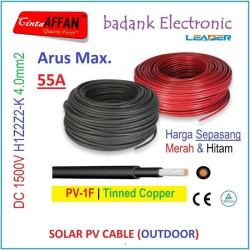 MC4 --- MC4 PV Cable 1500V H1Z2Z2-K 4mm2 Tinned copper L1 Meter