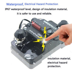 70A Thermal Circuit Breaker DC 12-48V 70A Solar Panel Surya Battery