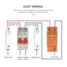 CAFF MCB DC 2P 1000V C32 32A Circuit Breaker Solar PV Panel Surya PLTS
