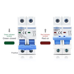 3A TOMZN MCB DC 2P 1000V C3 3A Circuit Breaker Solar PV Panel Surya