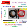 MC4 --- MC4 PV Cable 1500V H1Z2Z2-K 2.5mm2 Tinned copper L5 Meter