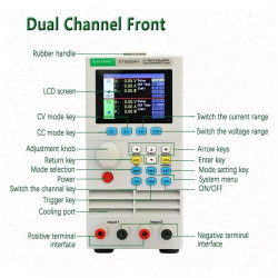 400W ET5420A Programmable DC Electronic Load 150V 2x20A Battery Tester
