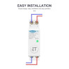 Ewelink Wifi 1 Phase ON-OFF Switch Breaker 50A 220VAC DIN Rail