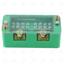 AC/DC Wire Combiner (2-IN to 8-OUT) Junction Box Solar Panel Surya