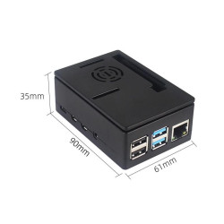 KIT-1E(256)  Raspberry Pi 4 (8GB RAM) KIT LCD 3.5 Inch MicroSD 256GB - Complete SET SIAP PAKAI