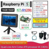 KIT-6H(256)  Raspberry Pi 5 (16GB RAM) KIT LCD 7 Inch with HAILO-8 (26-TOPS) and SSD NVME  - Complete SET SIAP PAKAI