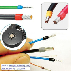 Terminal Crimping Pliers Tang Crimping Terminal - Size 0.25 - 10 mm2