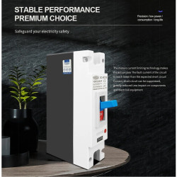 MCCB DC 1P 100A 250V Molded Case Circuit Breaker Panel Surya PLTS