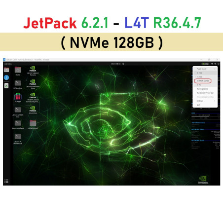 Install OS for Jetson Orin Nano 8GB Developer Kit  SSD NVMe 128GB