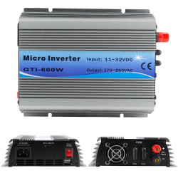 Inverter ON GRID TIE 600W GTI Solar Panel Surya PLTS PV Input 11-32V