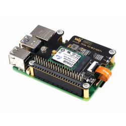 PCIe to M.2 HAT for Raspberry Pi 5 Support for SSD NVME 2230 and 2242 Form Factor