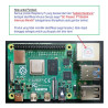 Raspberry Pi 4 Model B - 1GB RAM Quad core Cortex-A72 (ARM v8) 64-bit SoC 1.8GHz Raspberry Pi 4B