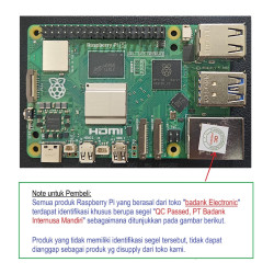 Raspberry Pi 5 - 1GB RAM Quad-Core Processor 2.4GHz