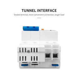 Integrated RCBO SPD 230V 10A Lightning Protection Residual Leakage MCB