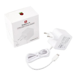 OFFICIAL Raspberry Pi 27W USB-C Power Supply Adaptor 5.1V 5A for Raspberry Pi 5