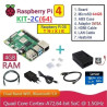 KIT-2C(64)  Raspberry Pi 4 (4GB RAM) - Complete SET (MicroSD 64GB)