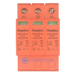 DC SPD 3P 1000V Surge Arrester Protect Device Solar PV Panel Surya