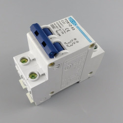 MCB DC C3 3A 440V 2P Circuit Breaker Solar PV Panel Surya PLTS