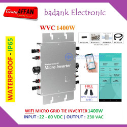 WVC-1400-Life (WIFI) Micro Grid Tie Inverter GTI 1400W PV 22-60V