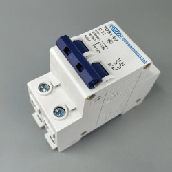 MCB AC C3 3A 220V 2P Circuit Breaker Solar PV Panel Surya PLTS