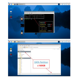 KIT-1B(256)  Raspberry Pi 4 (8GB RAM) KIT SATA NGFF SSD 256GB - Complete SET SIAP PAKAI