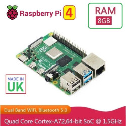 KIT-1B(256)  Raspberry Pi 4 (8GB RAM) KIT SATA NGFF SSD 256GB - Complete SET SIAP PAKAI