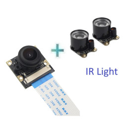 Camera Module 5MP Night Vision (with-IR) for Raspberry Pi 4B / Raspberry Pi 3B