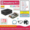 KIT-5A(1TB)  Raspberry Pi 5 (8GB RAM) KIT NVME SSD 1TB - Complete SET