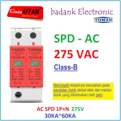 AC SPD 1PN 275V 30KA-60KA Surge Protect Device House Office Arrester