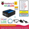 KIT-2E(256)  Raspberry Pi 4 (4GB RAM) KIT LCD 3.5 Inch MicroSD 256GB - Complete SET SIAP PAKAI